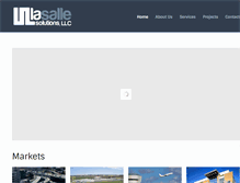 Tablet Screenshot of lasalle-solutions.com